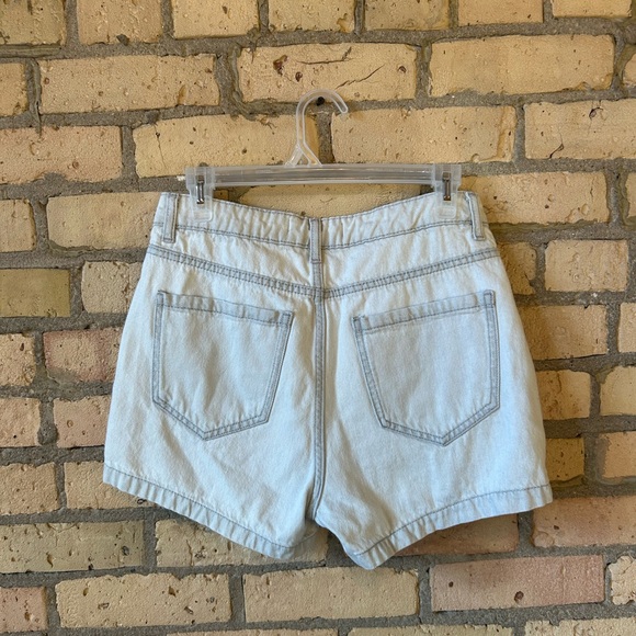 Zara Denim Wrap Skort - Picture 2 of 5